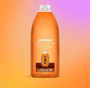 squirt + mop hardwood floor cleaner refill – almond. 68 fl oz