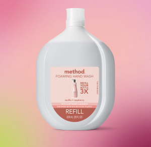 foaming hand wash starter set – vanilla + raspberry. 38 fl oz