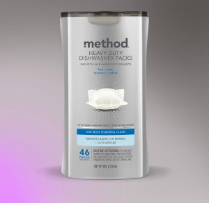 heavy duty dishwasher packs – free + clear. 46 ct