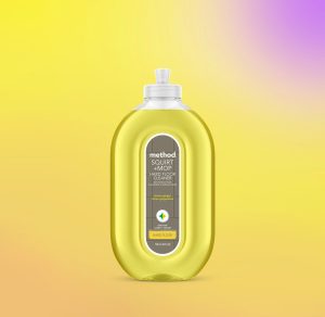 squirt + mop hard floor cleaner – lemon ginger. 25 fl oz