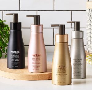 foaming hand wash – violet + lavender. 10 fl oz