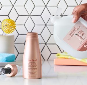 foaming hand wash starter set – vanilla + raspberry. 38 fl oz