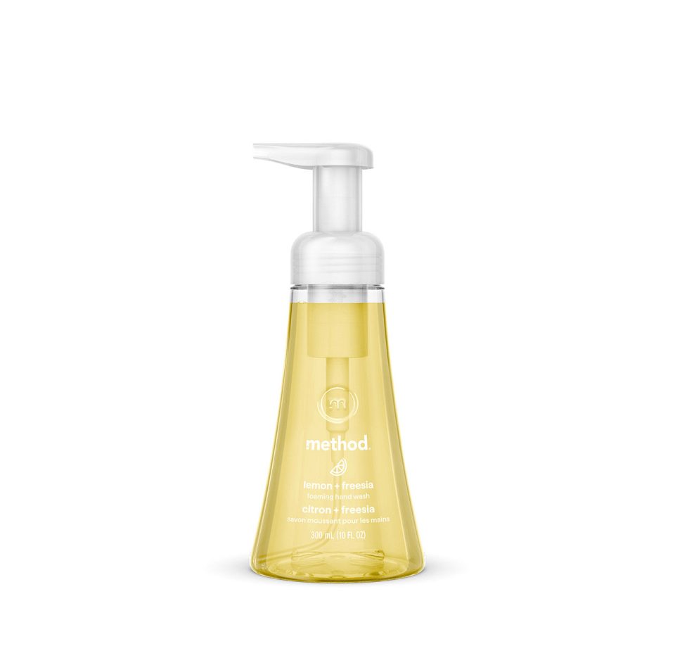 foaming hand wash - lemon + freesia. 10 fl oz