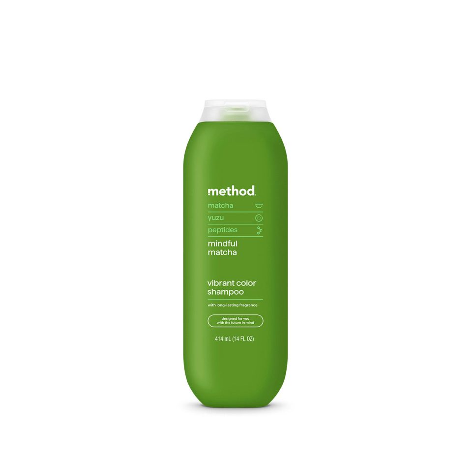 vibrant color shampoo - mindful matcha. 14 fl oz