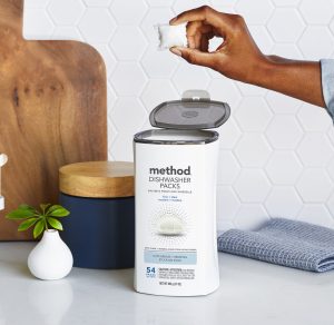 dishwasher packs – free + clear. 54 ct